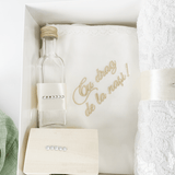 Trusou botez complet cu hainute si lumanare personalizata hand made - Martin - Botez bebelusi