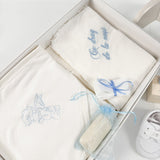 Trusou botez complet cu hainute si lumanare personalizata hand made - Mitrache - Botez bebelusi