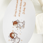 Trusou botez complet cu rochita eleganta si lumanare personalizata hand made - Ania - Botez bebelusi