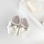 Trusou botez complet cu rochita eleganta si lumanare personalizata hand made - Crinuta - Botez bebelusi