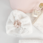 Trusou botez complet cu rochita eleganta si lumanare personalizata manual - Adelaide - Botez bebelusi