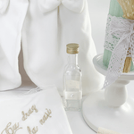 Trusou botez complet cu rochita eleganta si lumanare personalizata manual - Ionita - Botez bebelusi