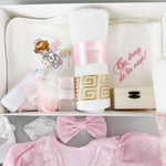 Set botez fetiță personalizat manual și elegant