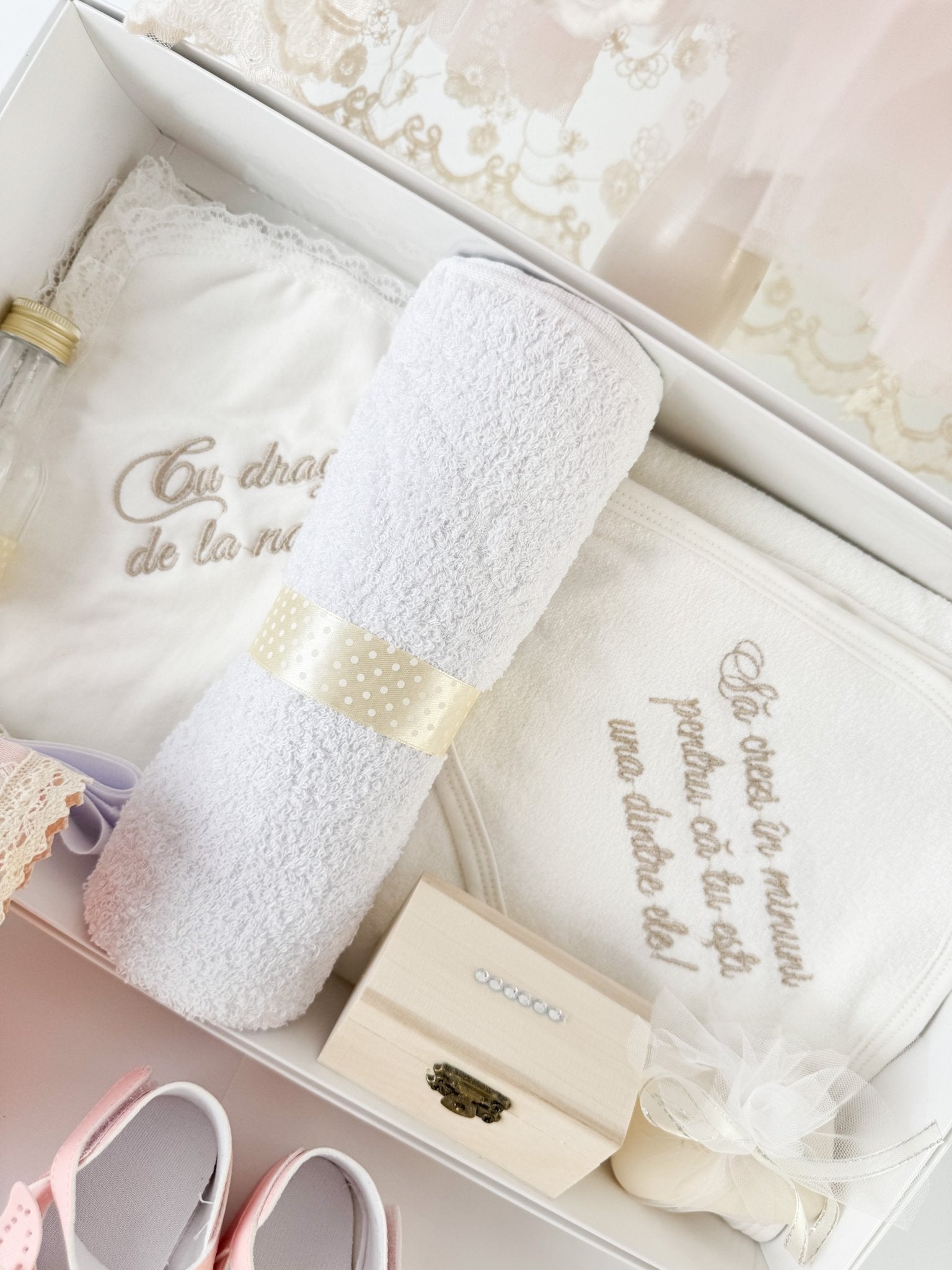 Trusou botez hand made - Charlotte - Botez bebelusi