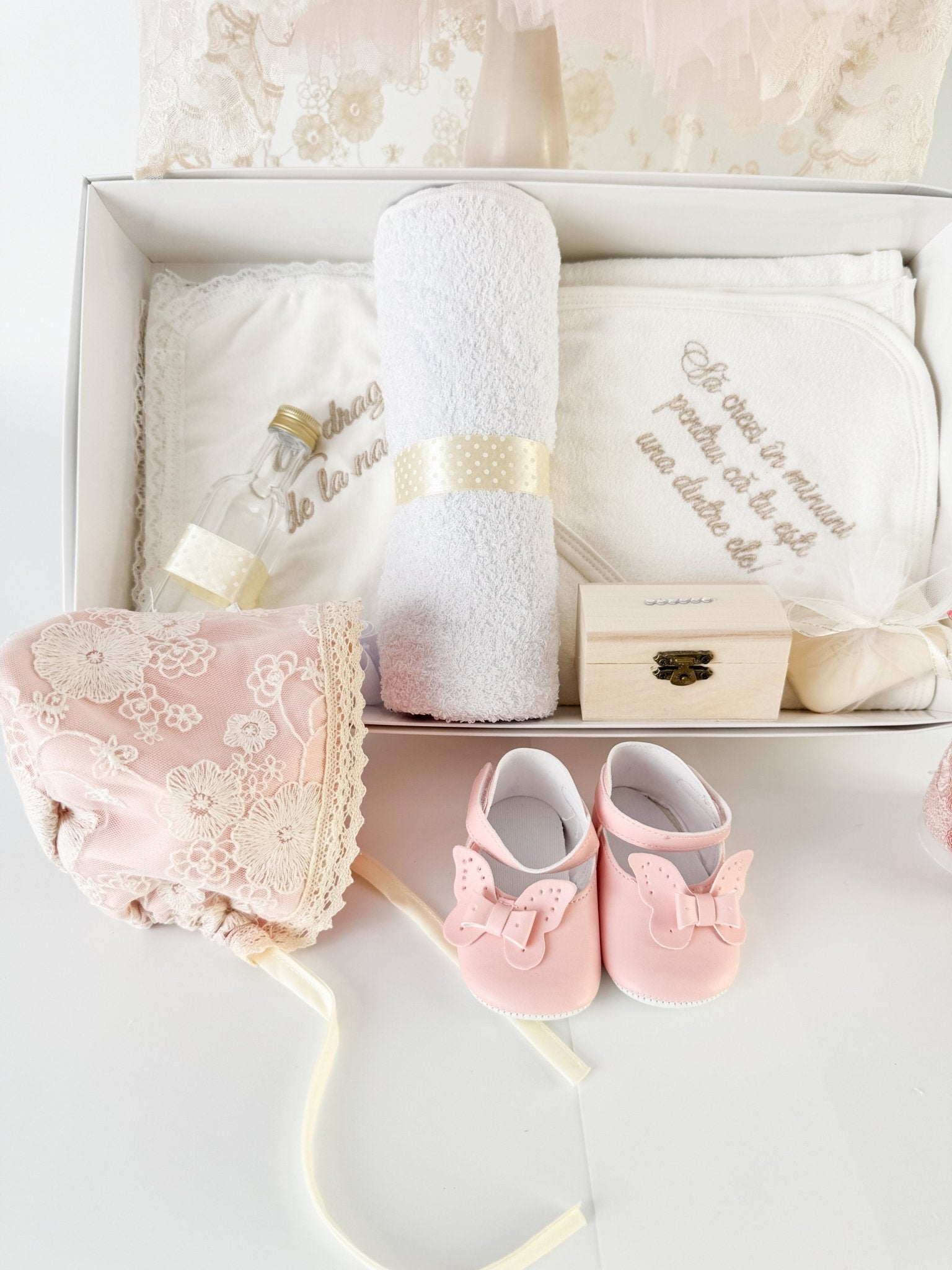 Trusou botez hand made - Charlotte - Botez bebelusi