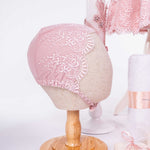 Trusou botez hand made cu rochita, lumanare si accesorii personalizate - Frederica - Botez bebelusi