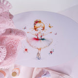 Trusou botez hand made cu rochita, lumanare si accesorii personalizate - Inara - Botez bebelusi