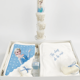 Trusou cu lumanare botez fetita Elsa - Botez bebelusi