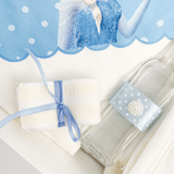 Trusou cu lumanare botez fetita Elsa - Botez bebelusi